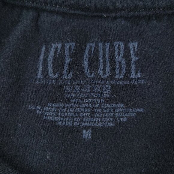 Ice Cube Shirt Men Medium Black Logo Graphic Tee Short Sleeve Hip Hop Rap Adult - Picture 12 of 12